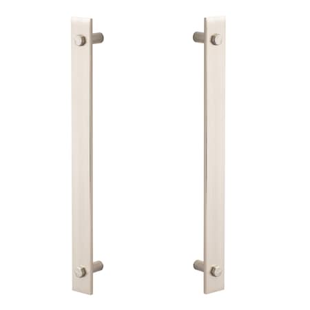 Sure-Loc Hardware Sure-Loc Hardware Barn Track Adjustable Roller Guide, Wall Mounted, Satin Nickel BARN-RGD2 15